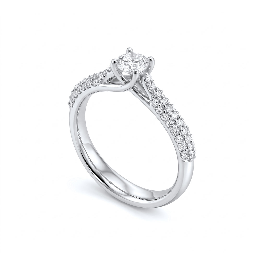 Golay solitaire ring jubilæum nåde cen.0,25 ABTRE864D025-26139110071