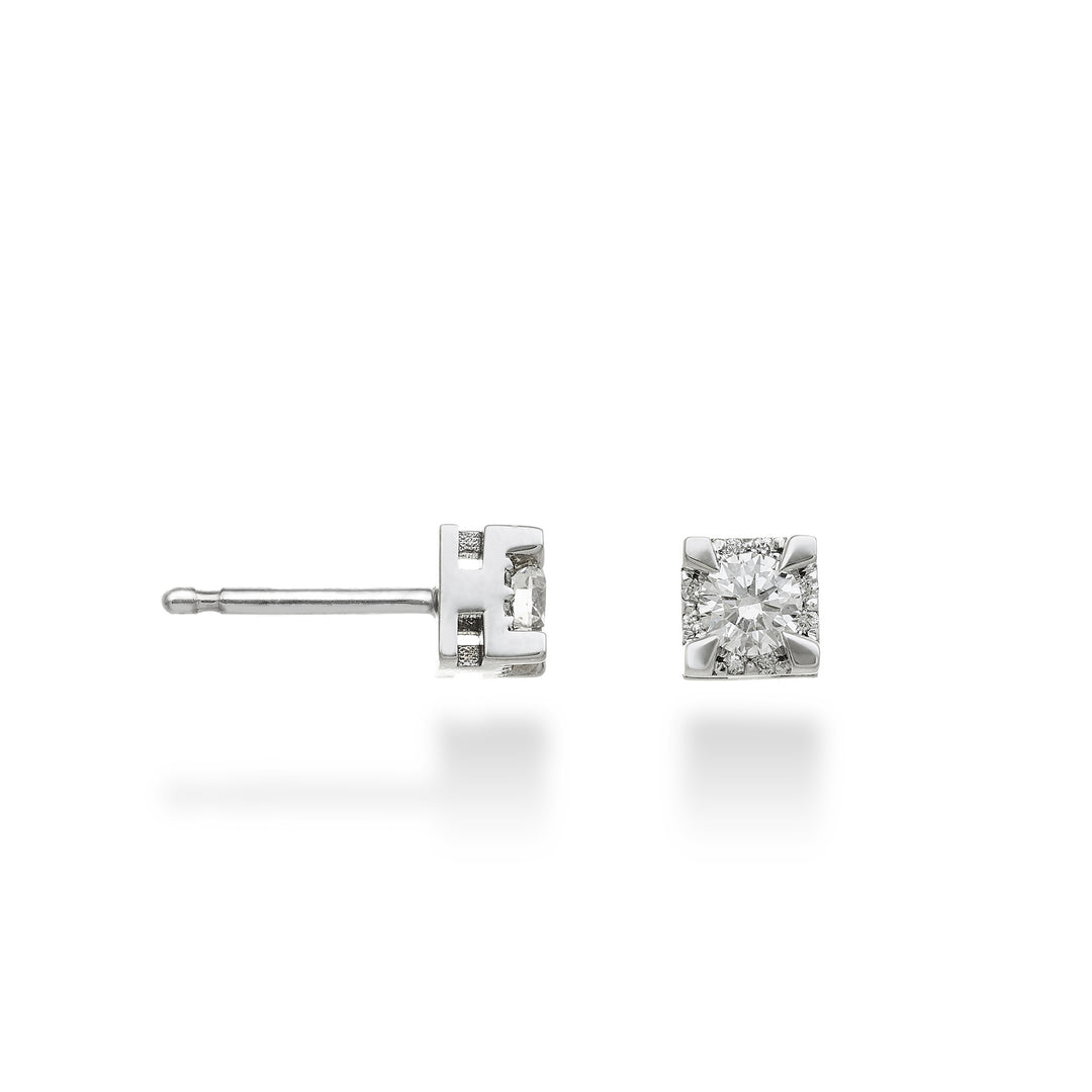 World Diamond Group pl náušnice s diamanty mezi hroty cen.0,18ct OPLC001DI020-24247110018