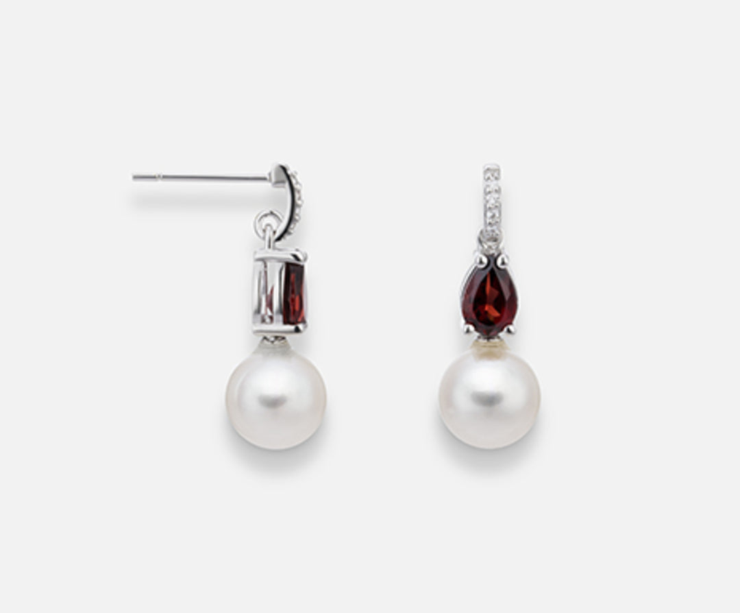 Nihama ou 18k fw 7,5/8 granada gota 6x4 ct.1,00 dia ct.0,03 NO1527O4FABI075
