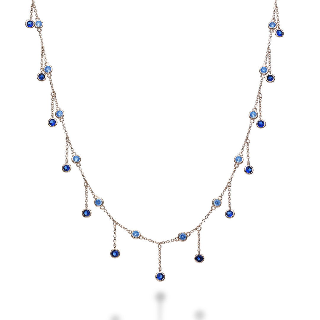 Nihama cl ag925 gem swarovski albastru deschis și albastru ND7568A3BLU0000
