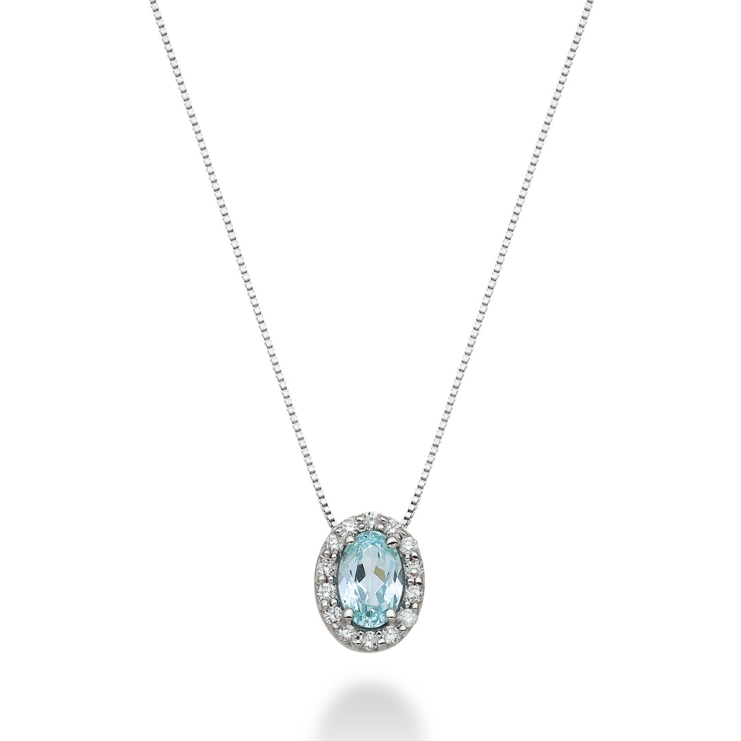 Mikiko cl 18k paraiba turmaliini soikea 6x4 ct.0.70 dia ct.0.09 MD5059O4PAR