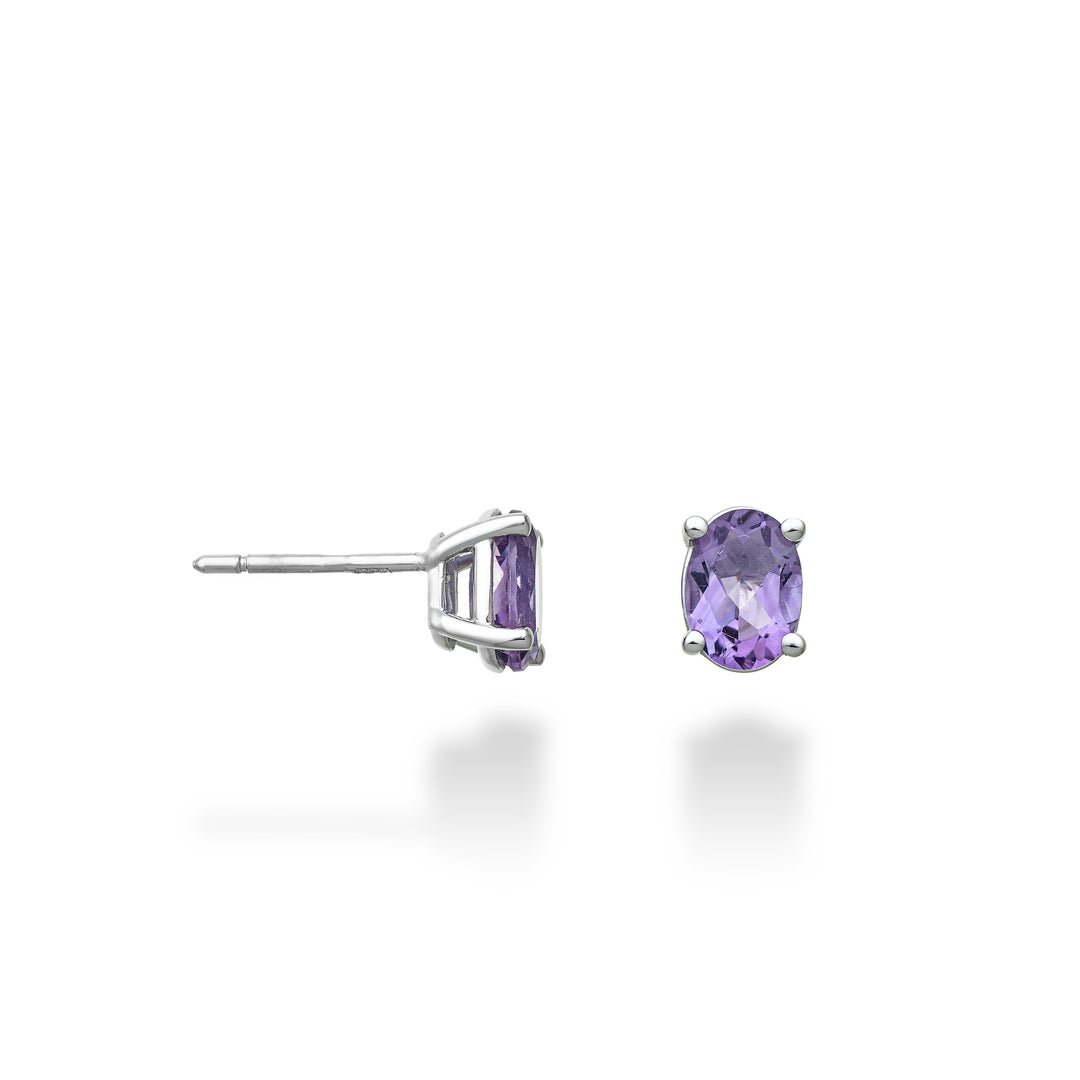 Mikiko eller 18k oval ametyst 7x5 ct.1,20 MO5121O4AMET