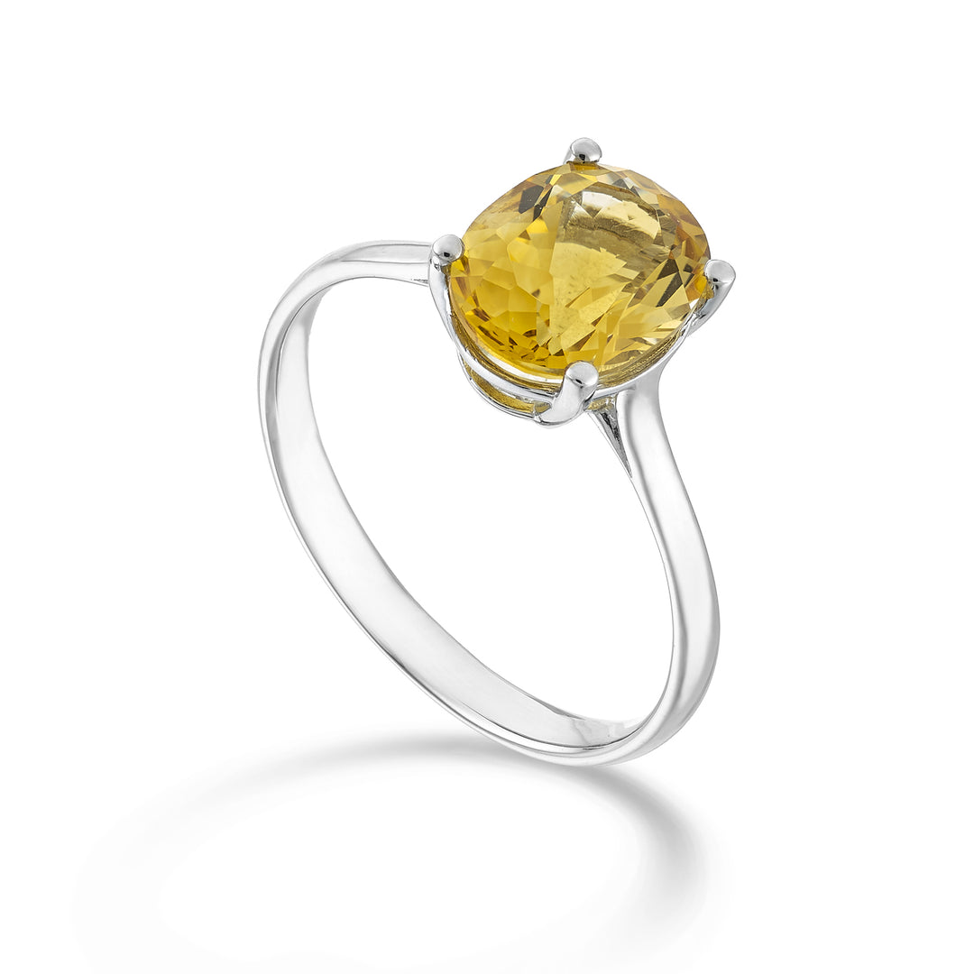 Nihama en 18k oval citrin 9x7 ct.1,65 NA5173O4CITR