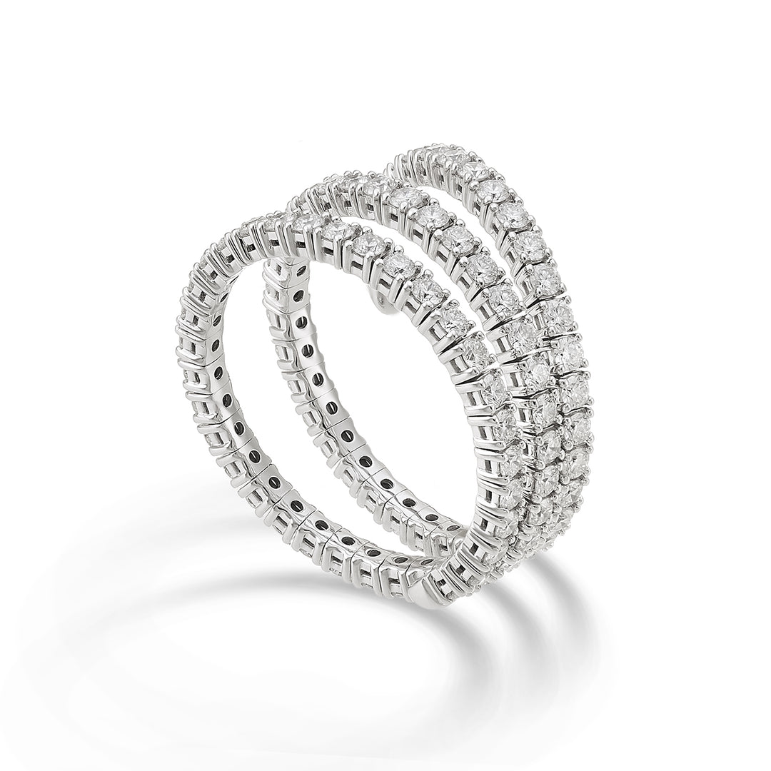Golay an 18k girodito flex 3 giri diam. ct.1,51 oro bianco GAFLEX002DIO4
