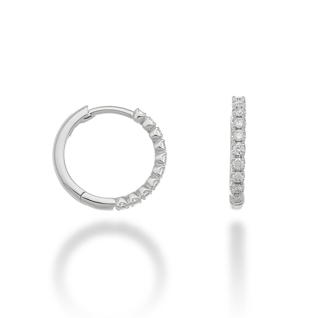 Golay gildine náušnice vnější průměr 14 mm OGIL001DI021-25101110057