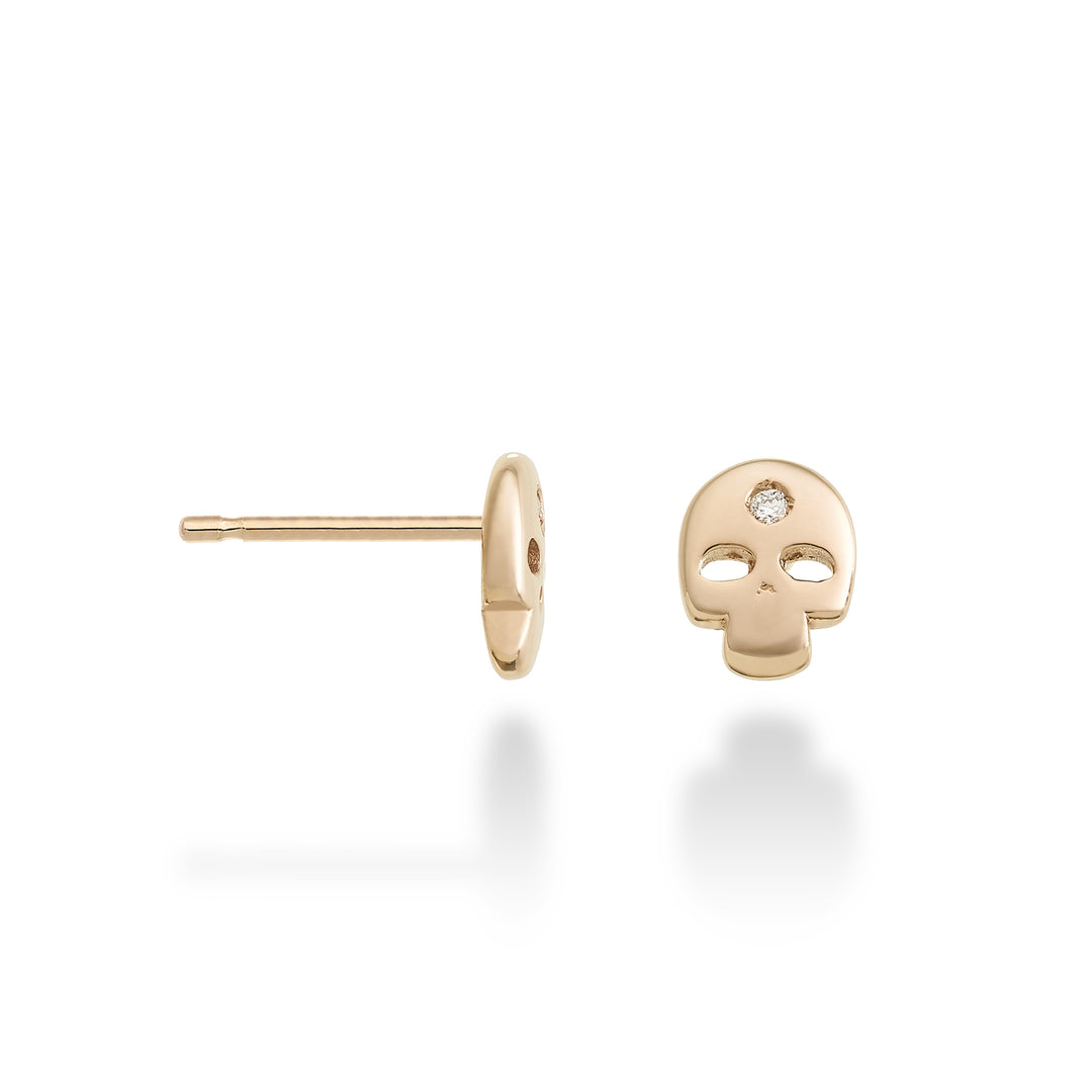 Nihama ou crâne 18 carats 0,02 ct or rose NO5115O3BR002