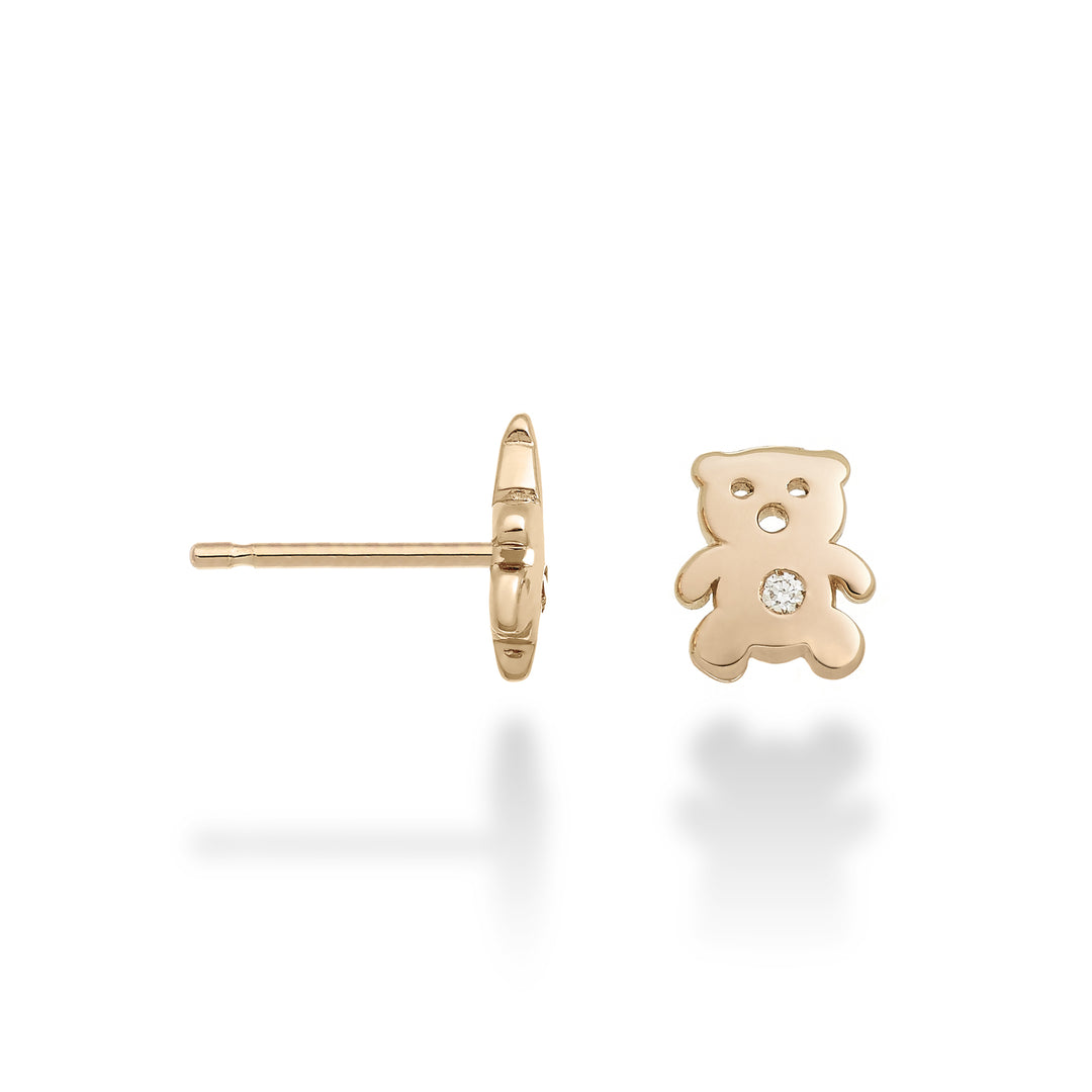 Nihama eller 18 karat bamse 0,02 karat rosa guld NO5110O3BR002
