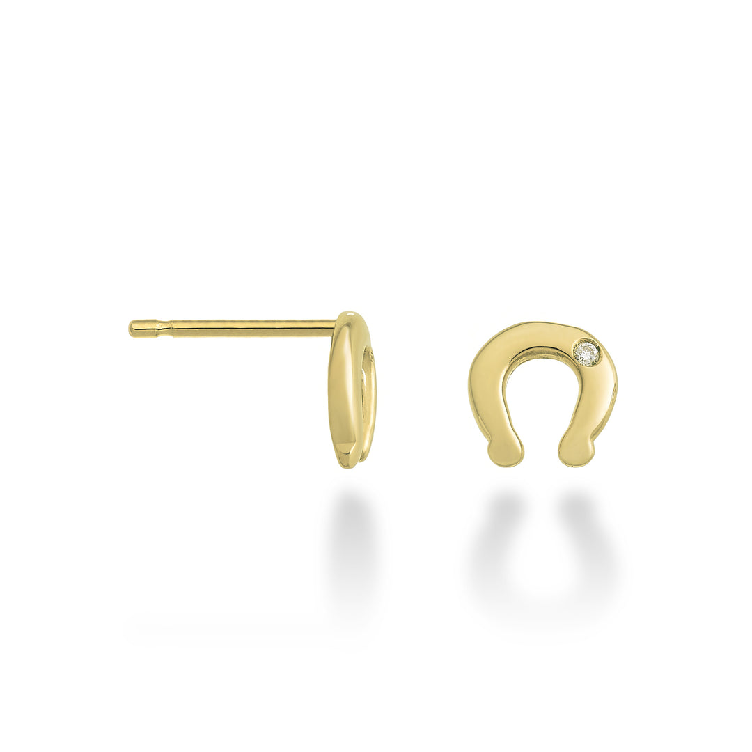 Mikiko ou ferradura 18k ouro amarelo 0,02 quilates MO5114O1BR002