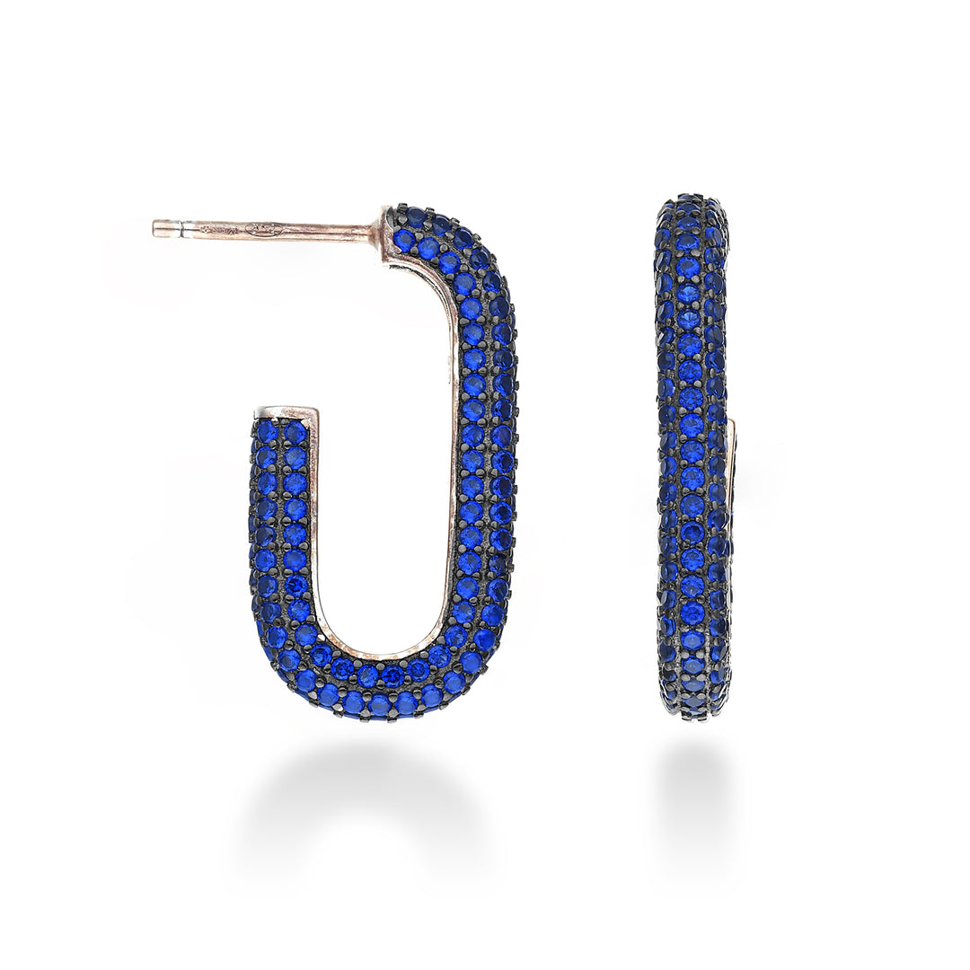 Mikiko tai ag925 gem swarovski sininen MO7588A3BLU0000