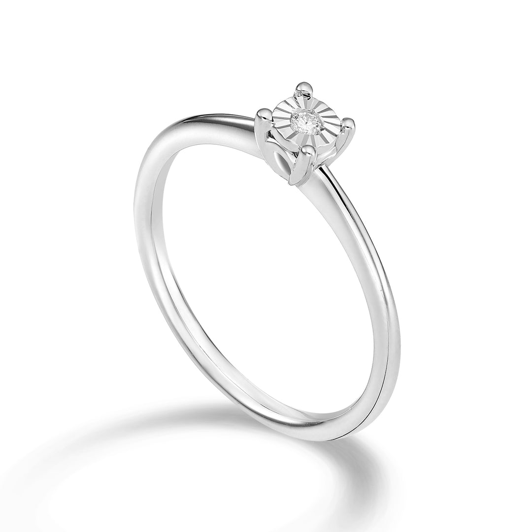 ニハマアン 18K ct.0,025 サイズ 4 NA5152O4BR001-4