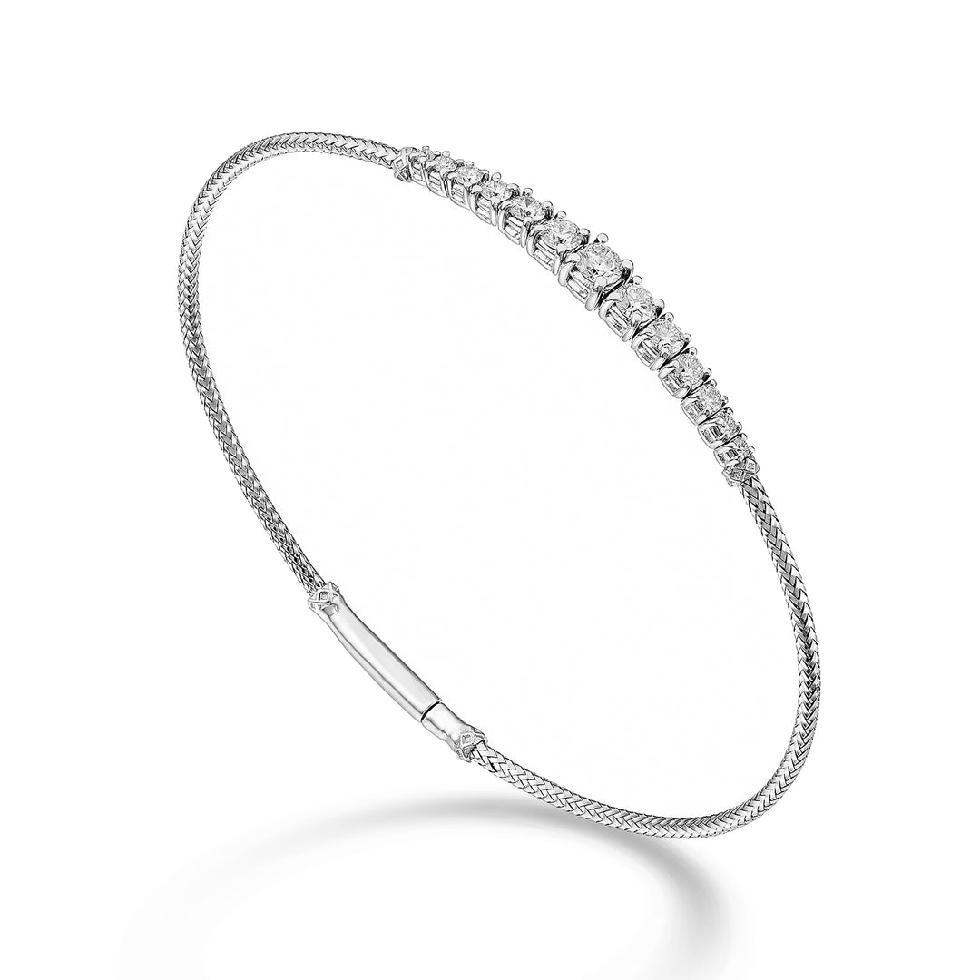 World Diamond Group br 18k mesh diam. 0.81 ct white gold GBMAGLIA04DIO4