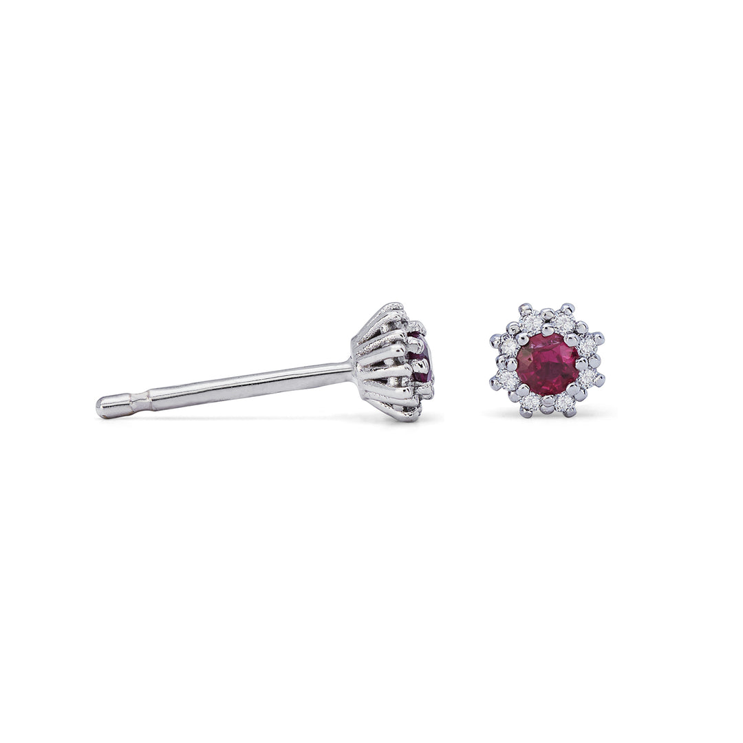 Nihama eller 18k rubin n. 0,16 ct diam. 0,08 ct størrelse 1 NO5066O4RBN016
