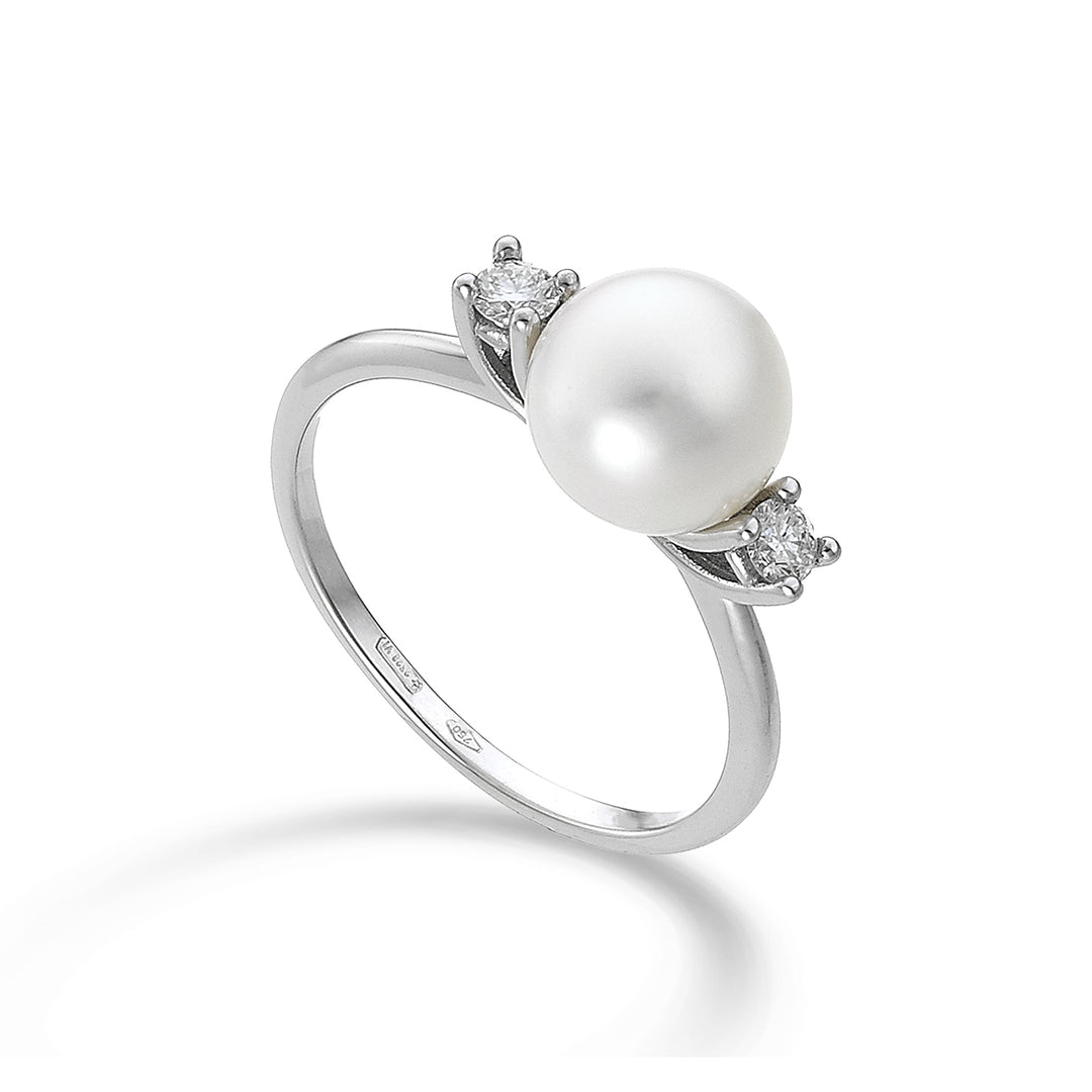 Nihama en 18k fw 8/8,5 ct.0,14 NA0828O4FABI080