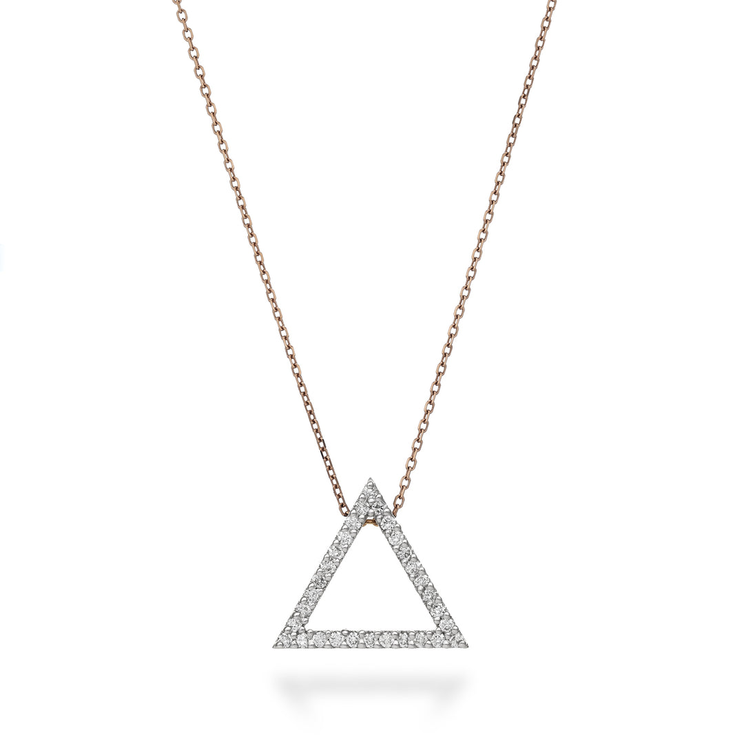 Golay cl 18k geometrier trekantede diamanter 0,18 ct hvidguld cat.rose GPFTRIDIO7