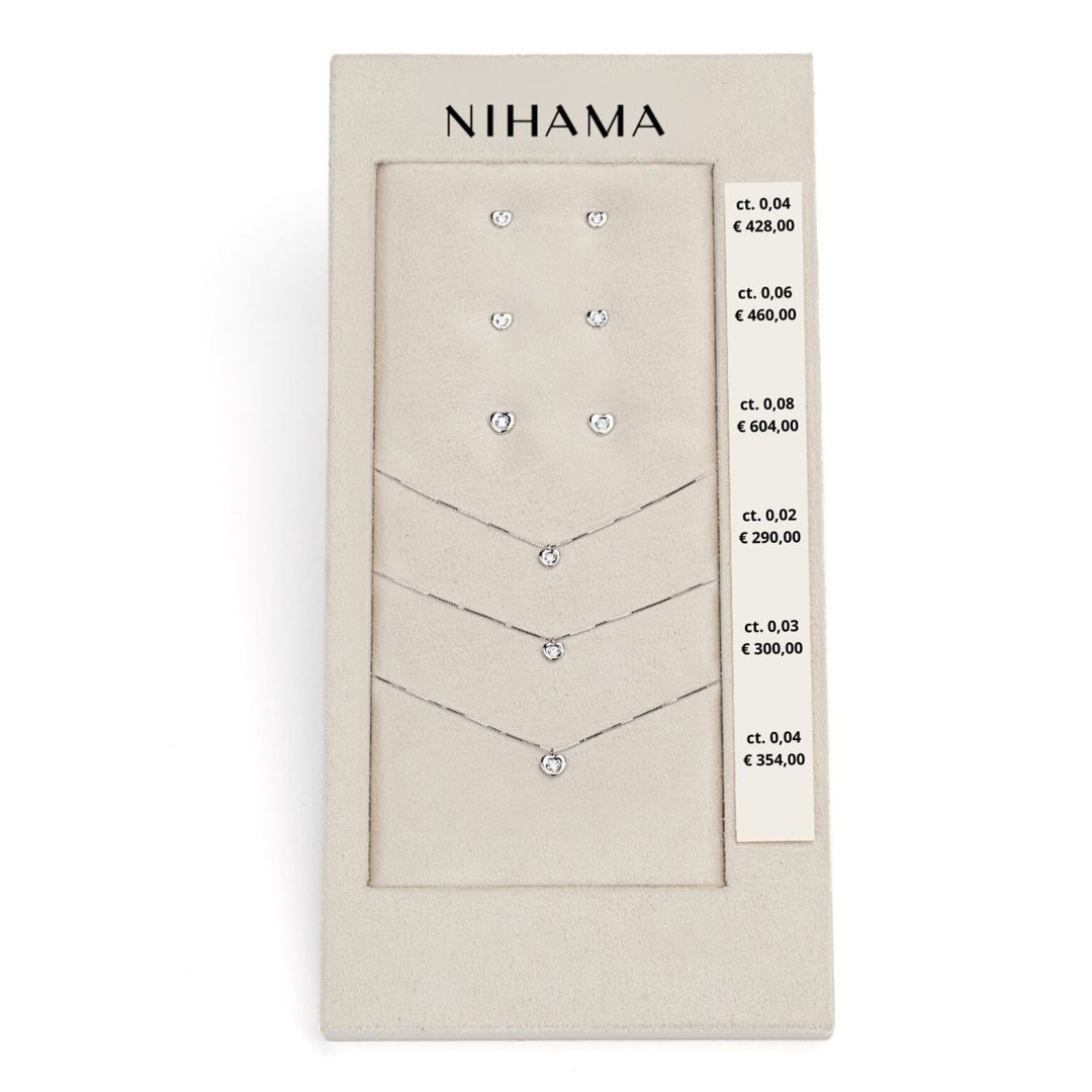 Nihama pakke cl d5124 + eller o5106 hjerte 18kt 0,02-0,03-0,06 / 0,04-0,06-0,08 N.LIGHTBOX.65