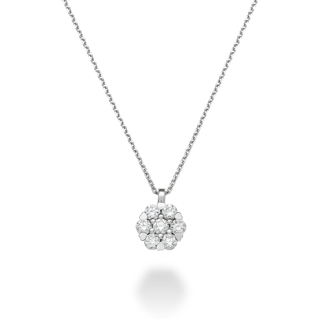 월드 다이아몬드 그룹 하트비트 펜던트 목걸이 총 7ct. 0.28 GM001D030-23018110108