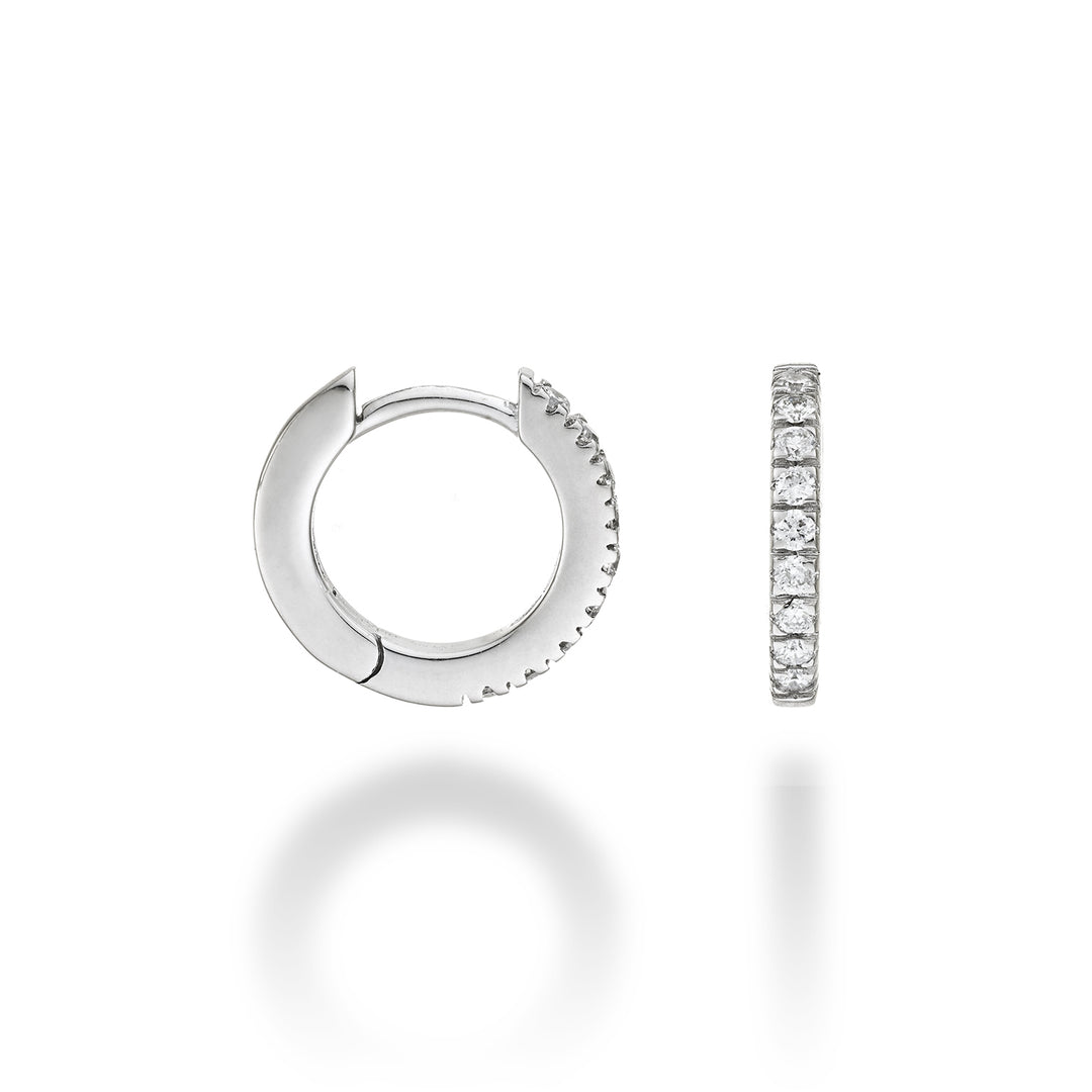 Mikiko vagy 18k ct.0,18 2-es méretű fehérarany átm. keleti. 12mm MO5078O4BR018-2