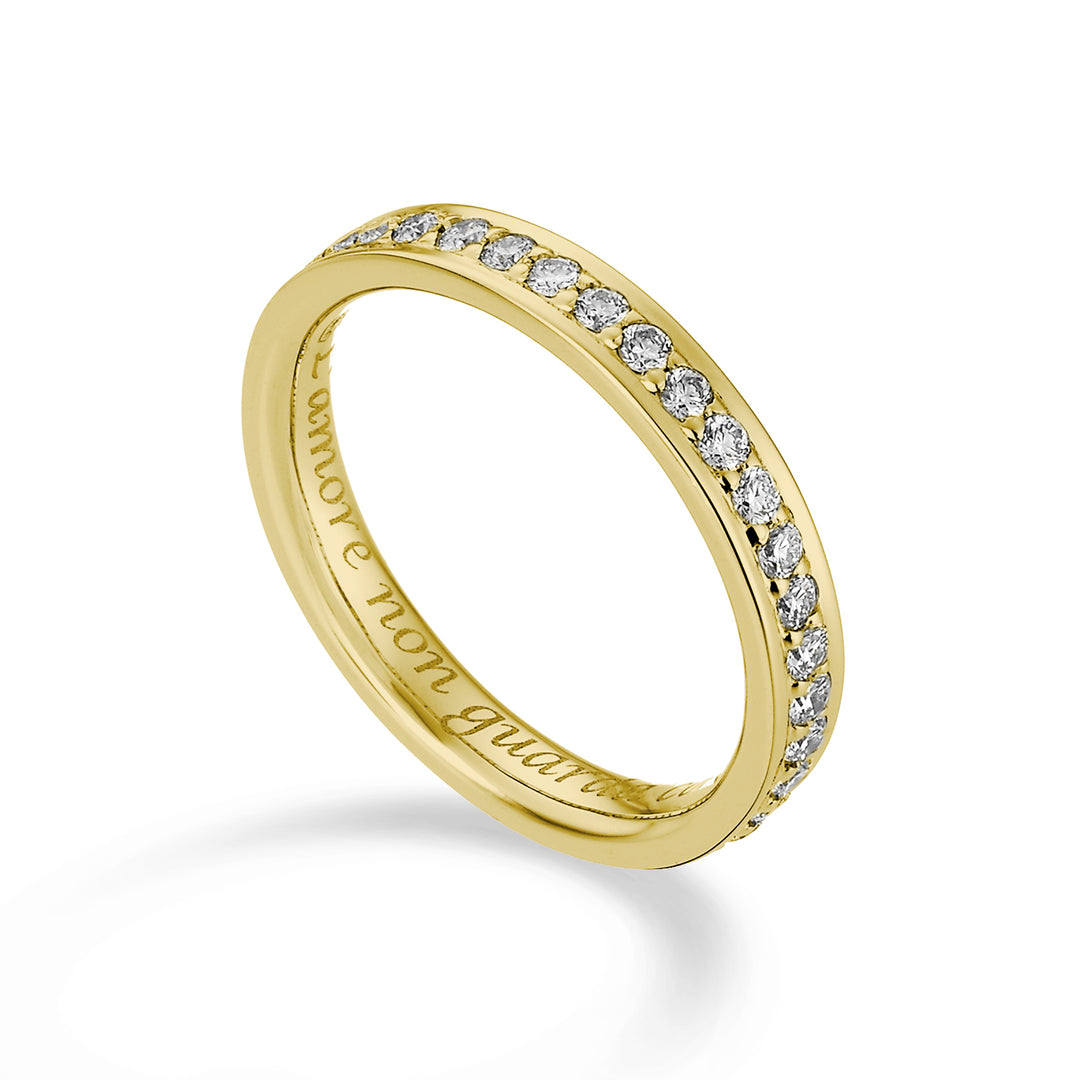 Golay et 18k bredt binært bryllupsbånd 0,80 ct GAFEDE06DIO1.080