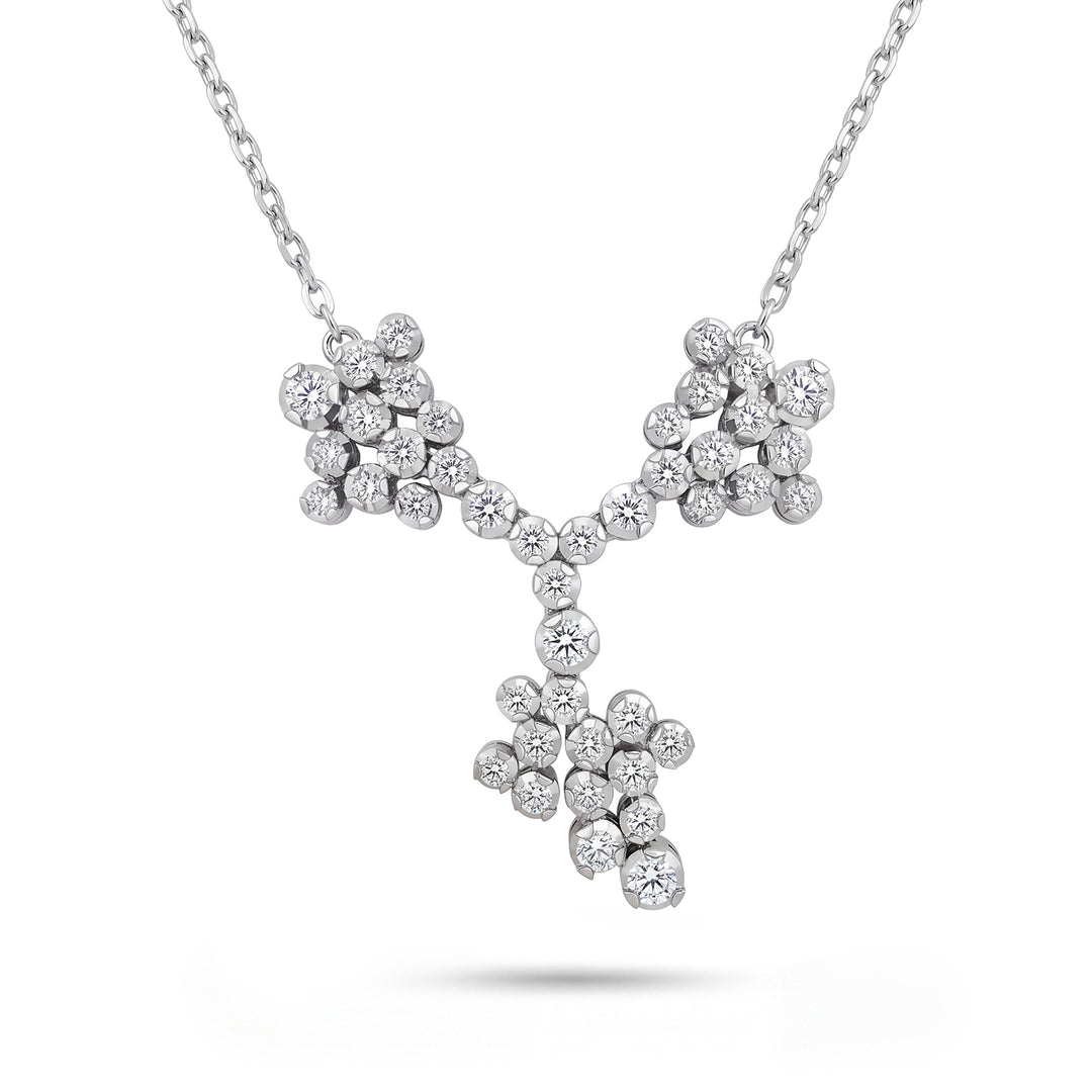 Golay Chaos Multistone-Anhängerhalskette mit Diamanten GMP879D-26134110153