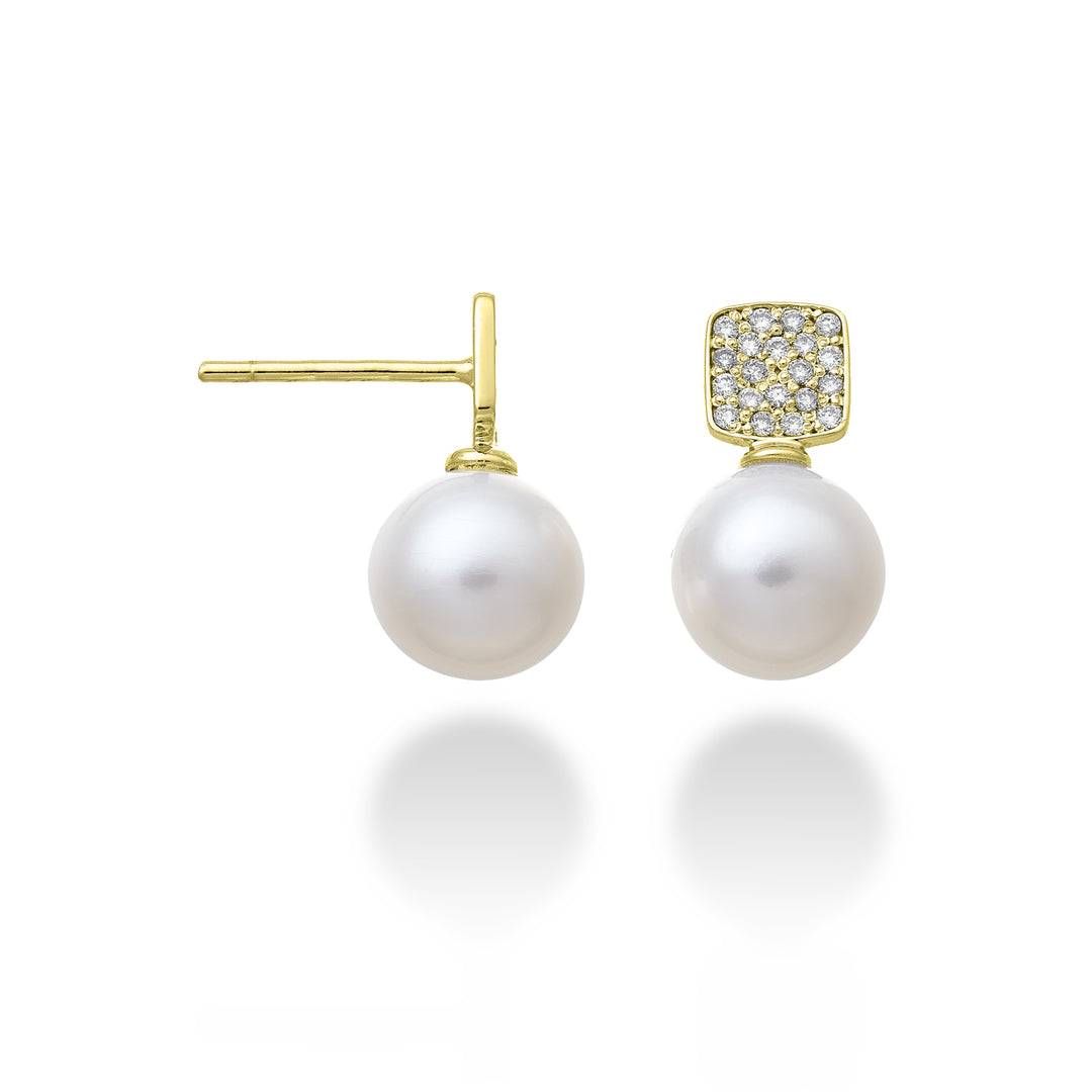 Nihama ou quadrado 18k fw 8/8,5 ct.0,24 ouro amarelo NO1592O1FABI080