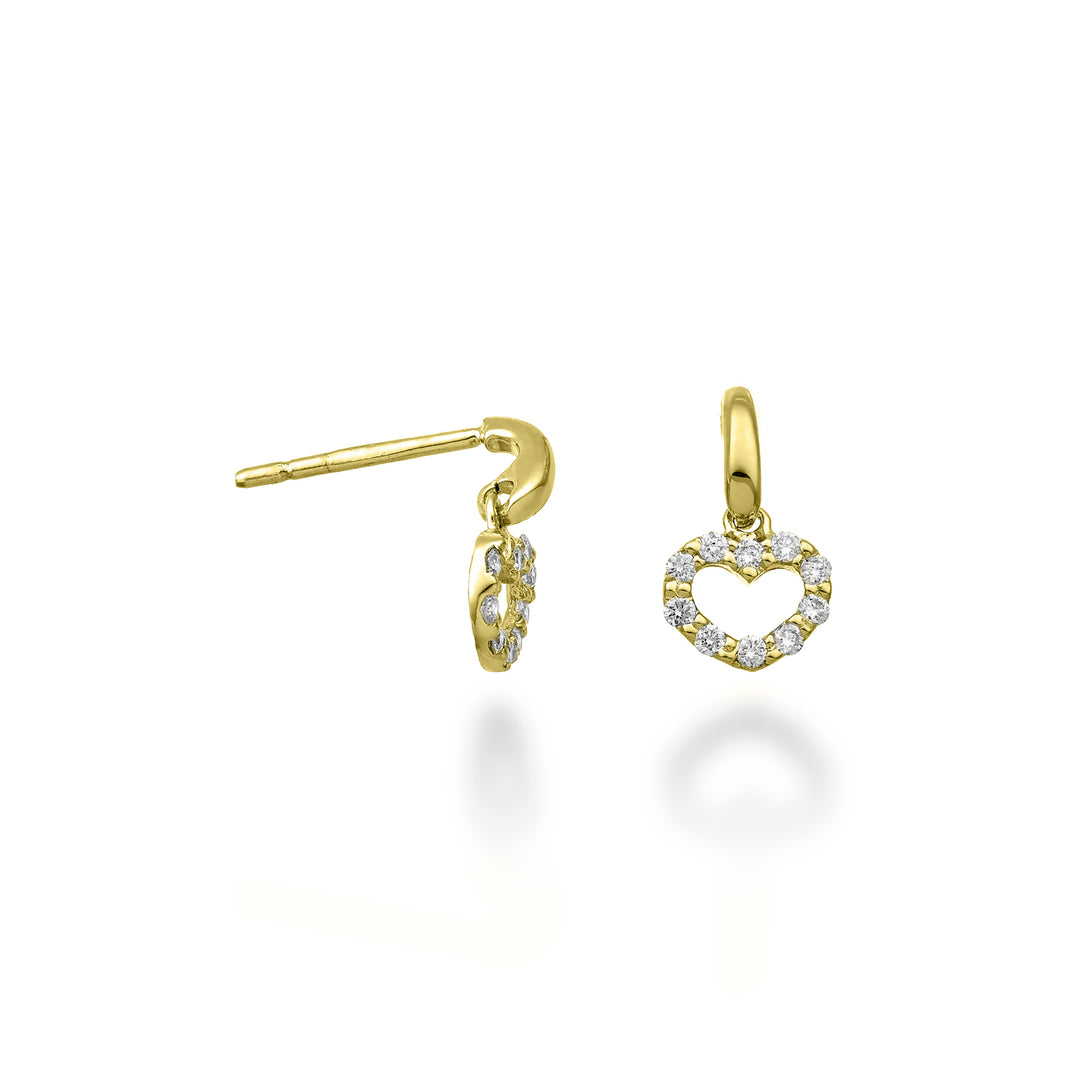 Mikiko eller 18k ct.0.16 gult guld MO5151O1BR016