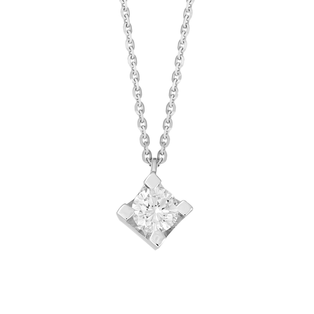 Golay necklace with diamond-shaped light point pendant PL019DI-22110110053