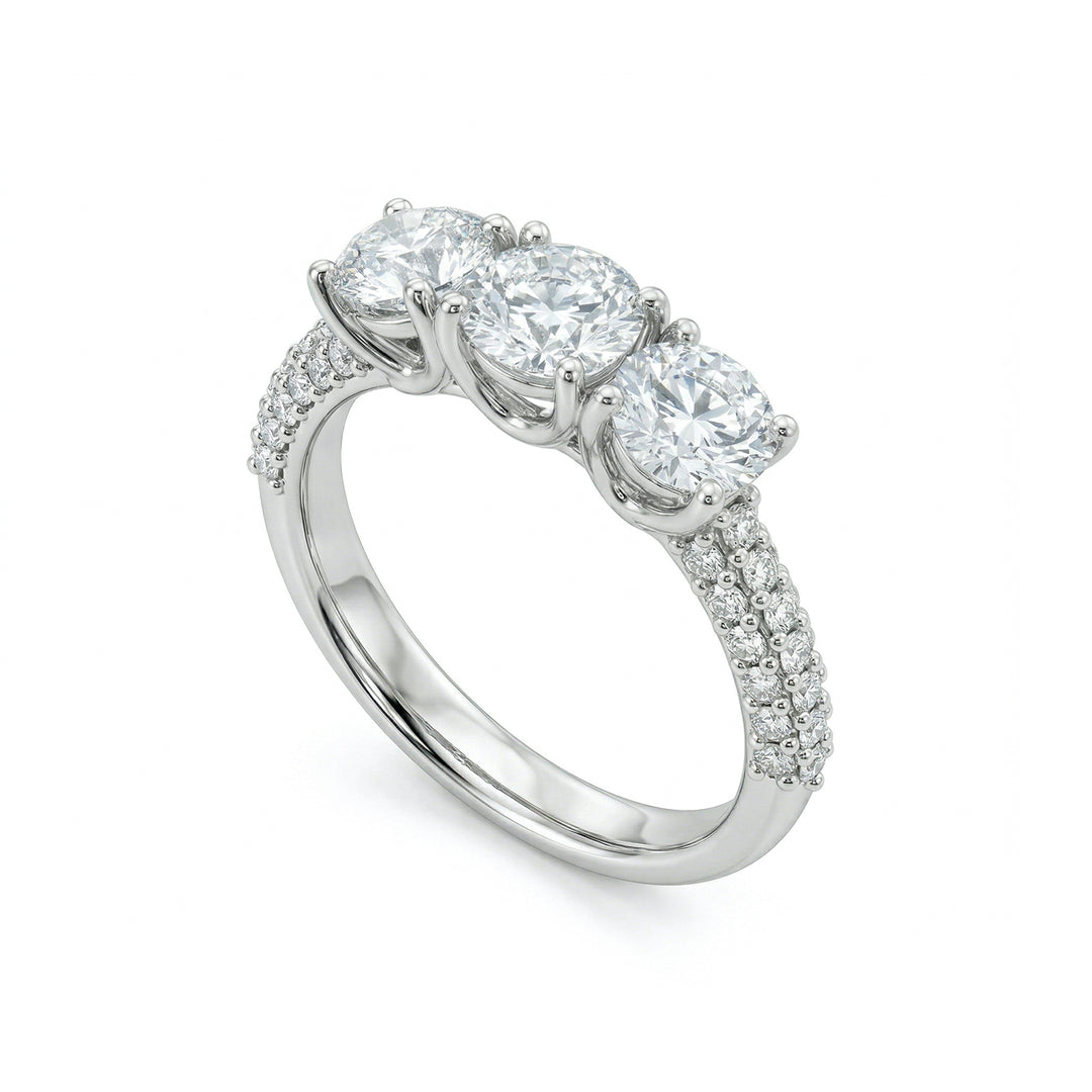 Golay lineær trilogi ring jubileum nåde cen.0,40 ABTRE856D120-26119110156