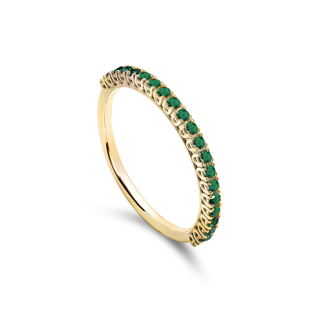 Mikiko 18k luonnon smaragdit 0,25 ct MA5088O1SMN