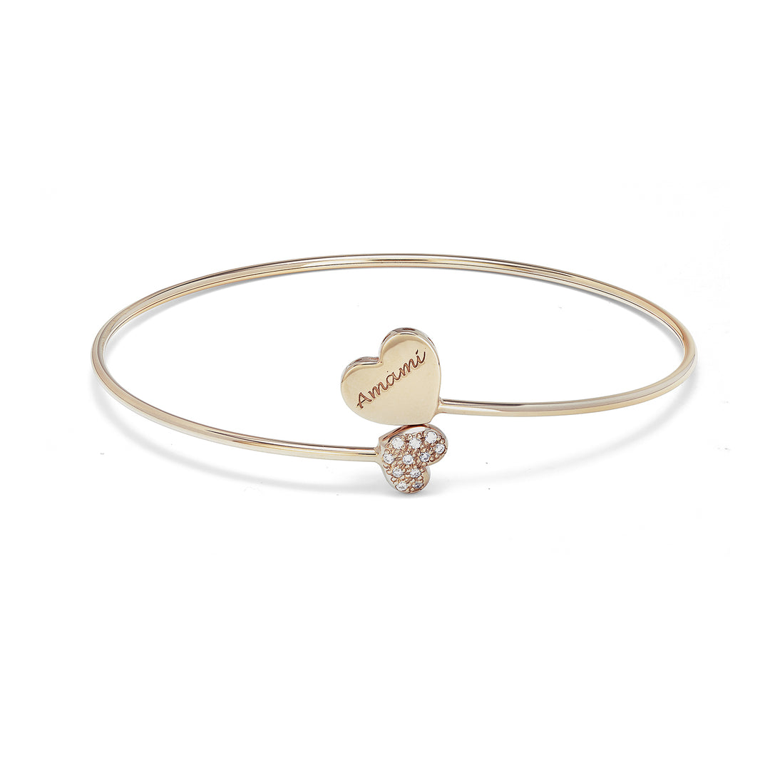 Golay Sklavenarmband Love Me kleines Herz versenkt BSCU100DI-22018110020