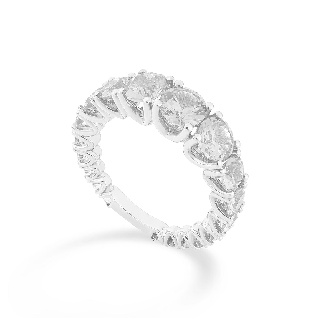 Mikiko en 18kt graderad diam lab med vitguld bar ct. totalt 4,10 cent. 0,90 MXDABIC1498DIO4
