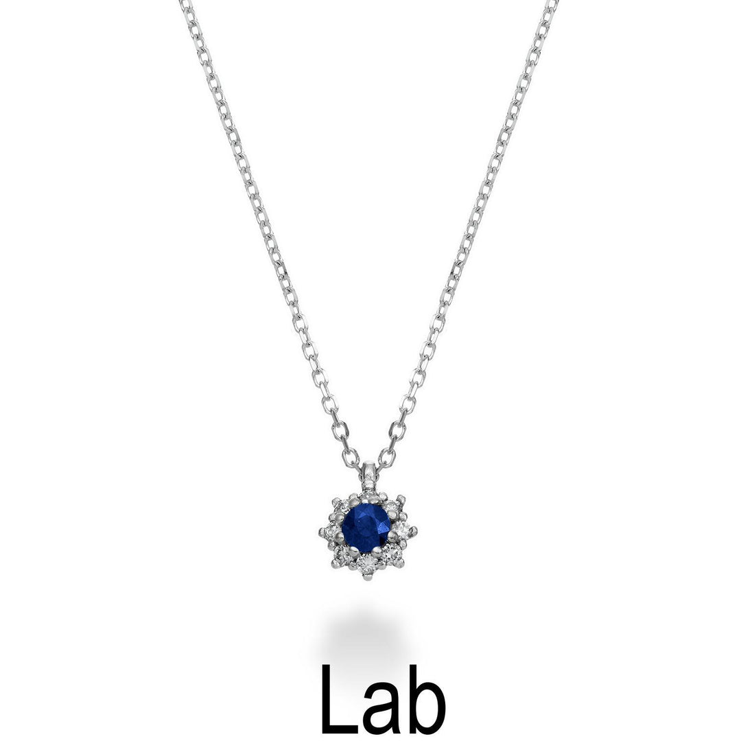 Mikiko cl 18k sapphire lab ct.0.08 diam. 0.04 ct size 1 MD5084O4ZFL008