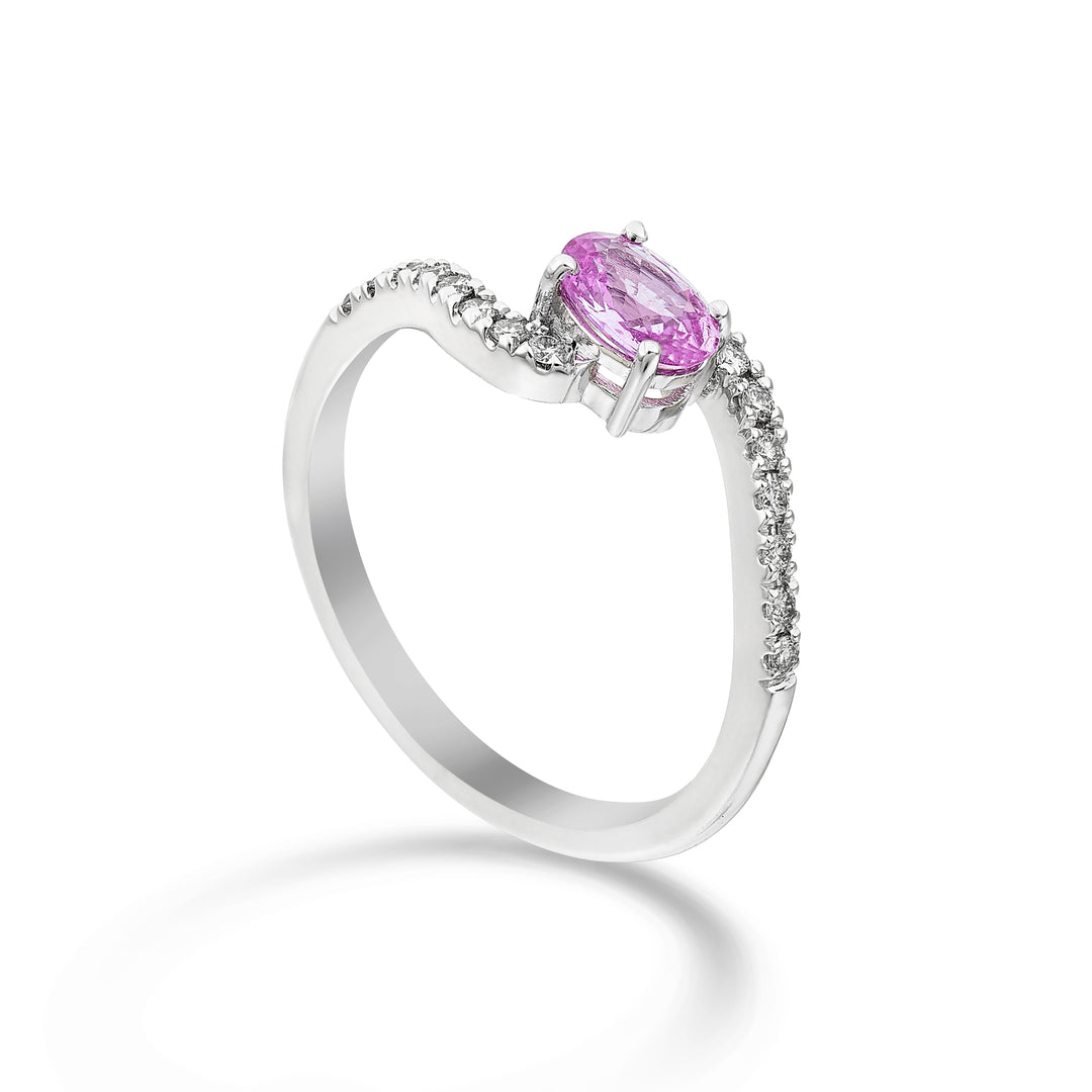 Anilla Golay ovalada z.rosa 5x4 con vástago en "s" empotrada ACLG434DIZP54-24086110104