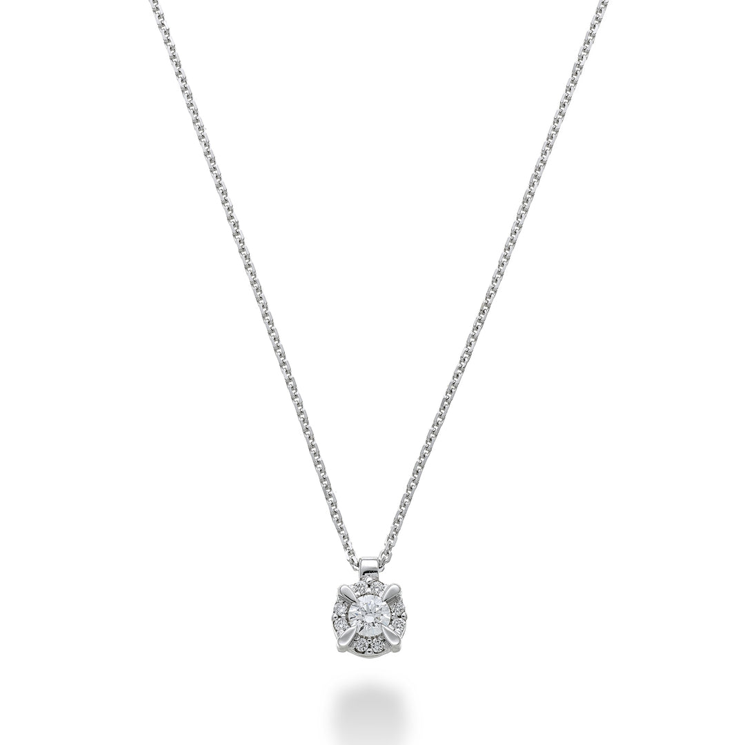 Collier World Diamond Group p.luce diamants parmi les marques, cen. 0,08 ct GPLC421DI08-24128110032