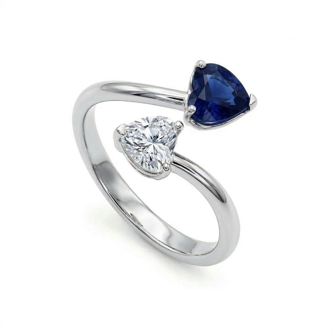 Golay bilogy ring contrary zaf hearts 6x5 och diamant ABL844DZB65B-26070110072