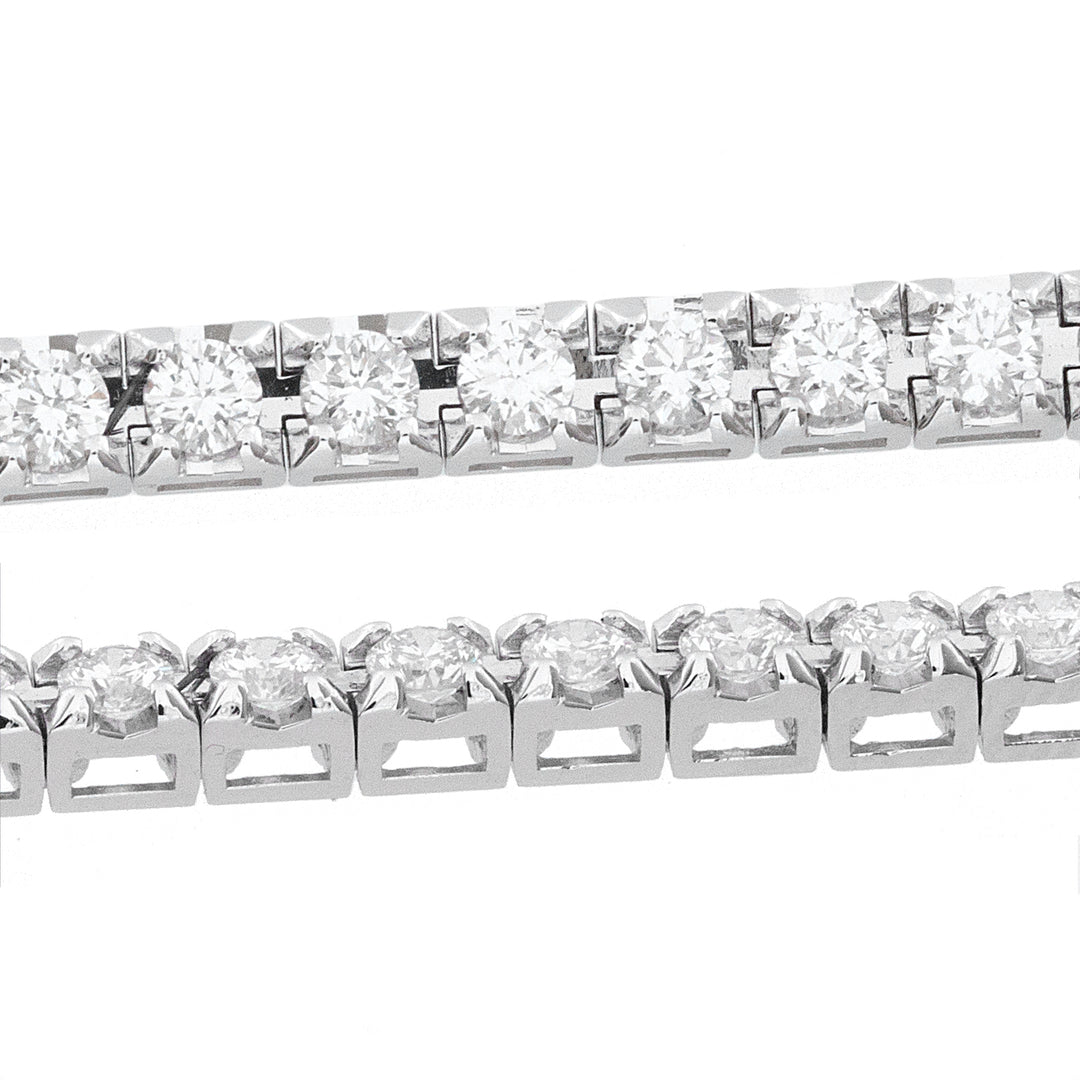 Golay čtvercový tenisový náramek 3,5ct BTQ020350WDI-15356110088