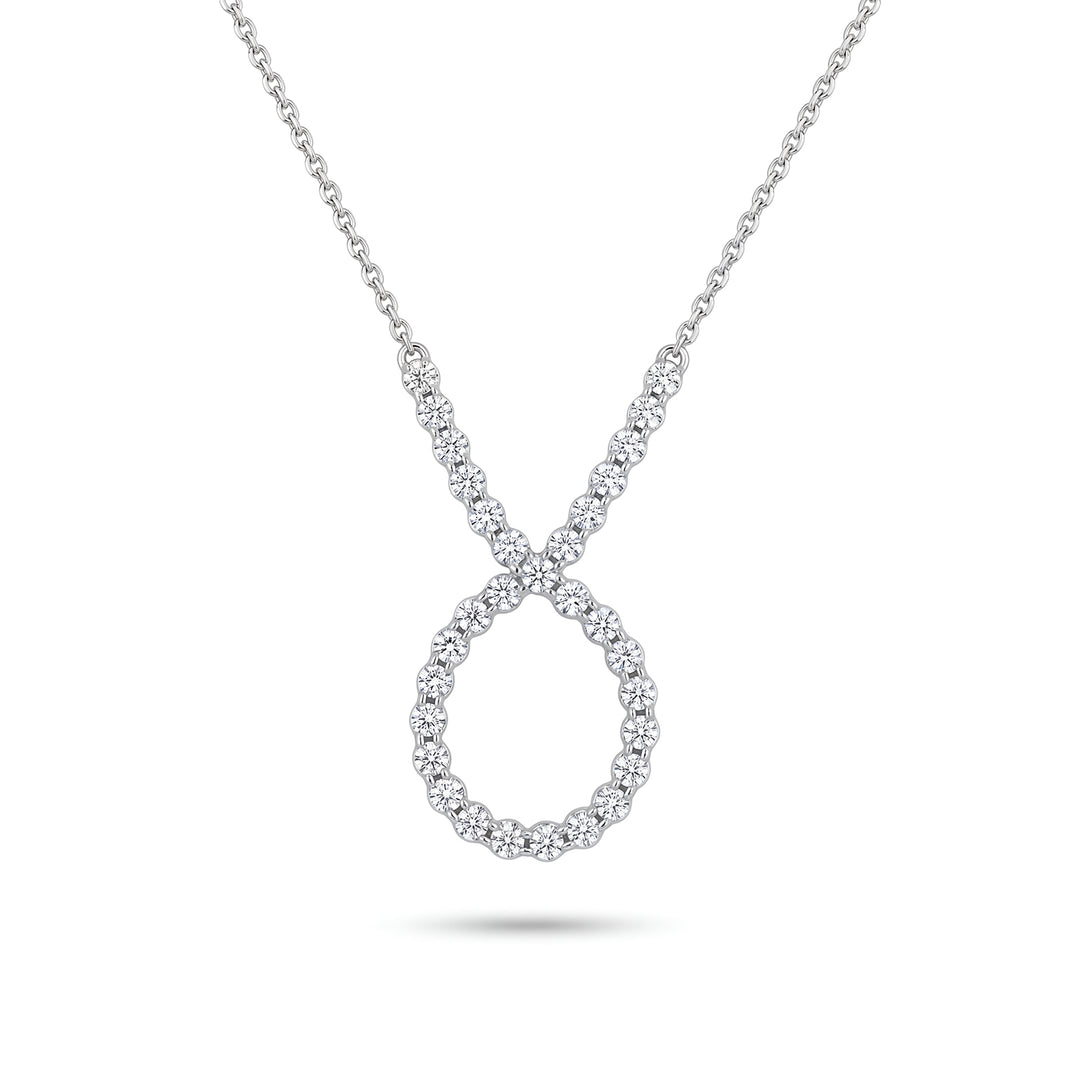 Ronda de golay. multipiedra elegante con nudo cent y cadena GMPF006DI-23293110056