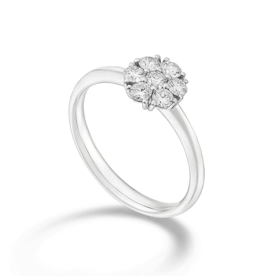 Golay anello multipietra con 7 diamanti da 0,09ct AB21379-24284110015