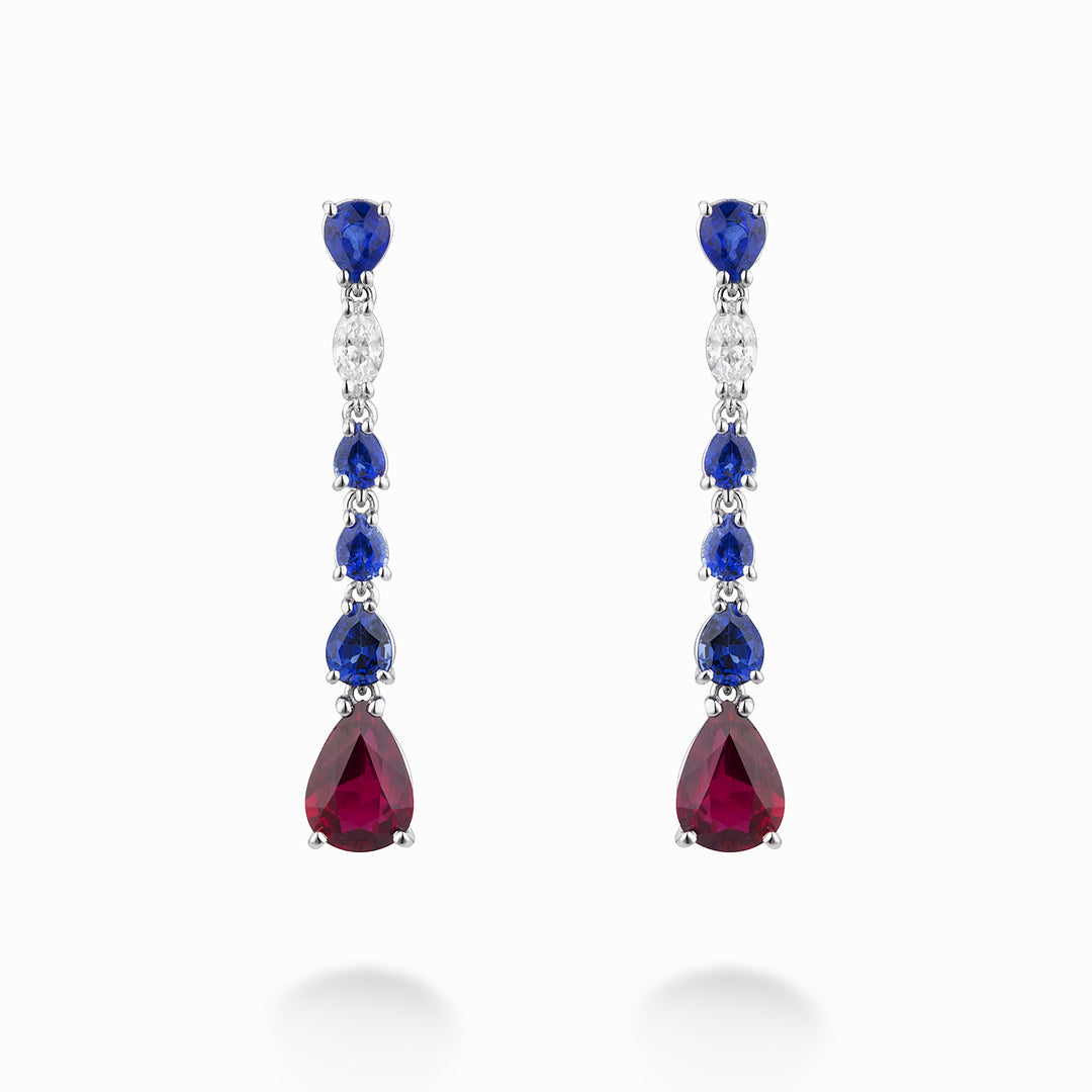 Golay zaf e brincos de gota, diam mq OPU012RUDIZB-23159110079