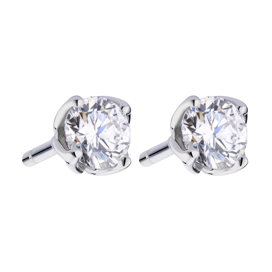 Kolczyk z trwałym punktem świetlnym World Diamond Group OPLFM010DI7-19133110008