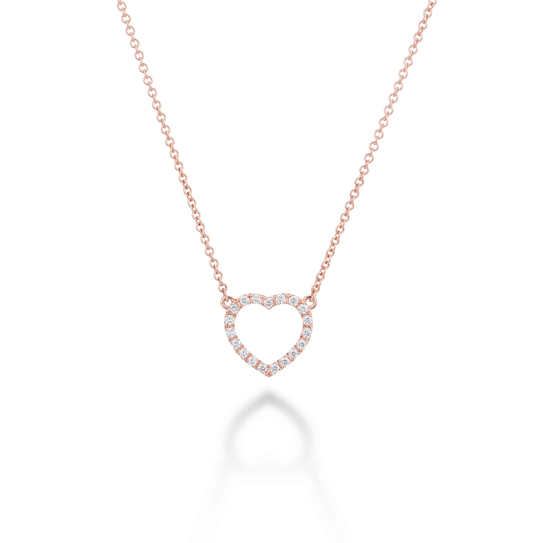Golay love me choker med medium hjärta och diamanter GFCU003DI-21315110099