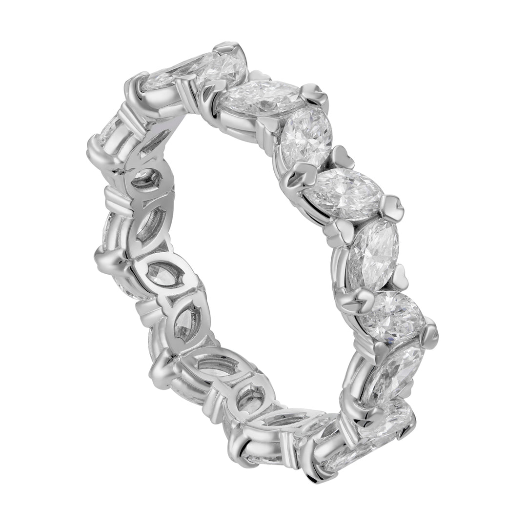 Inel Golay cu diamante tăiate marchise AET061DI-18264110083