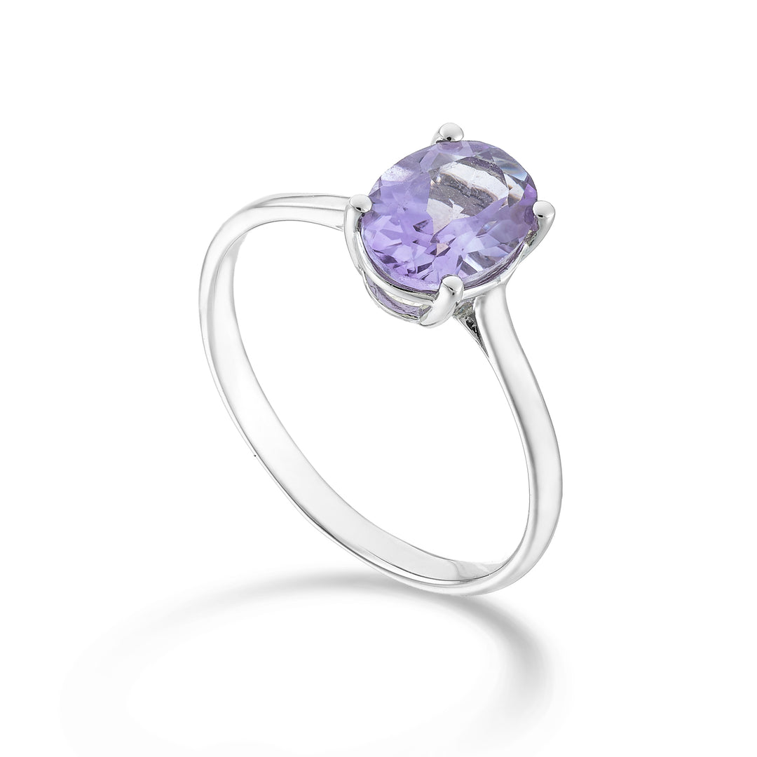 Nihama une améthyste ovale 18 carats 8x6 ct.1,10 NA5172O4AMET