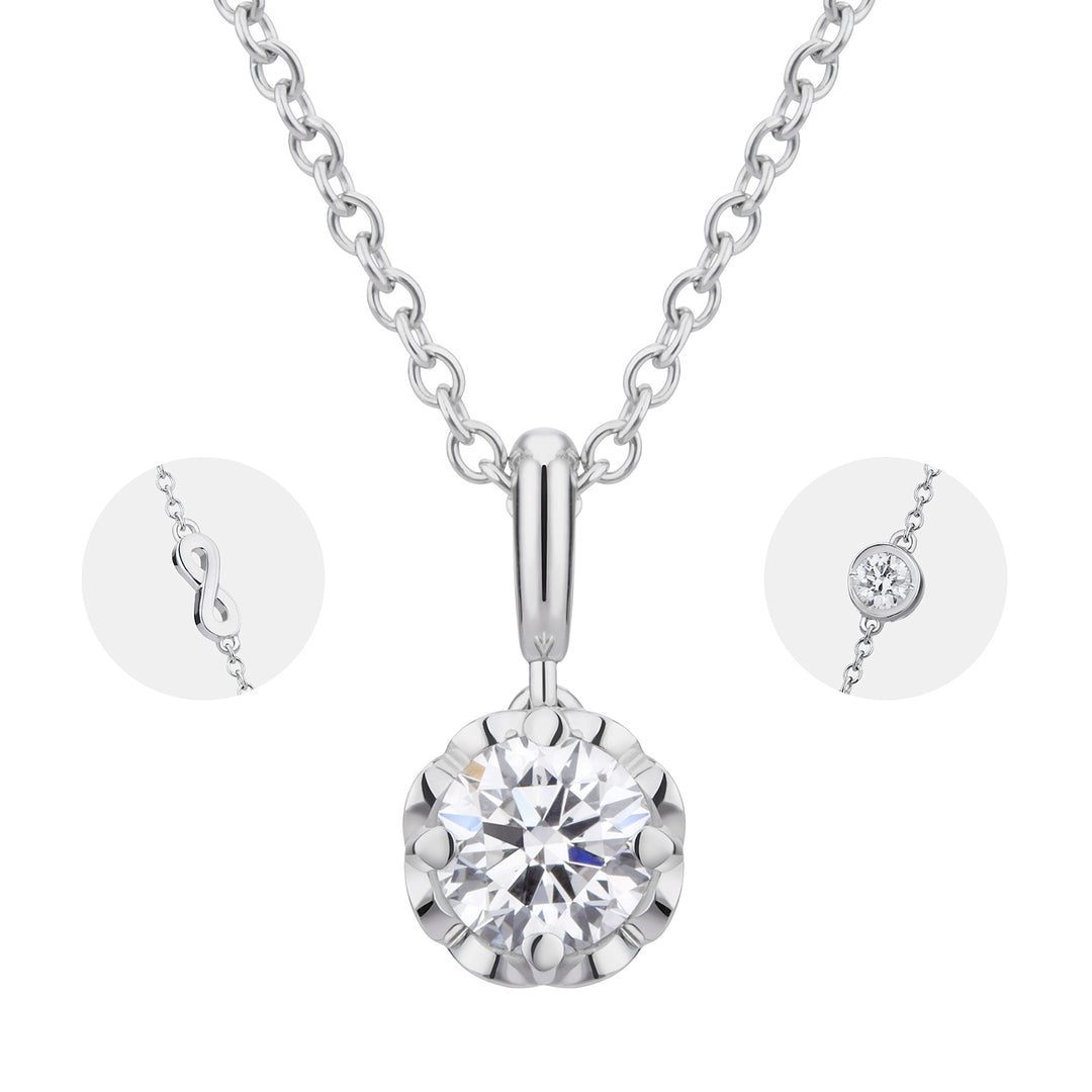 World Diamond Group náhrdelník fm light point endlea s cen 0,30-0,39 PLFM008DI4-19022110083