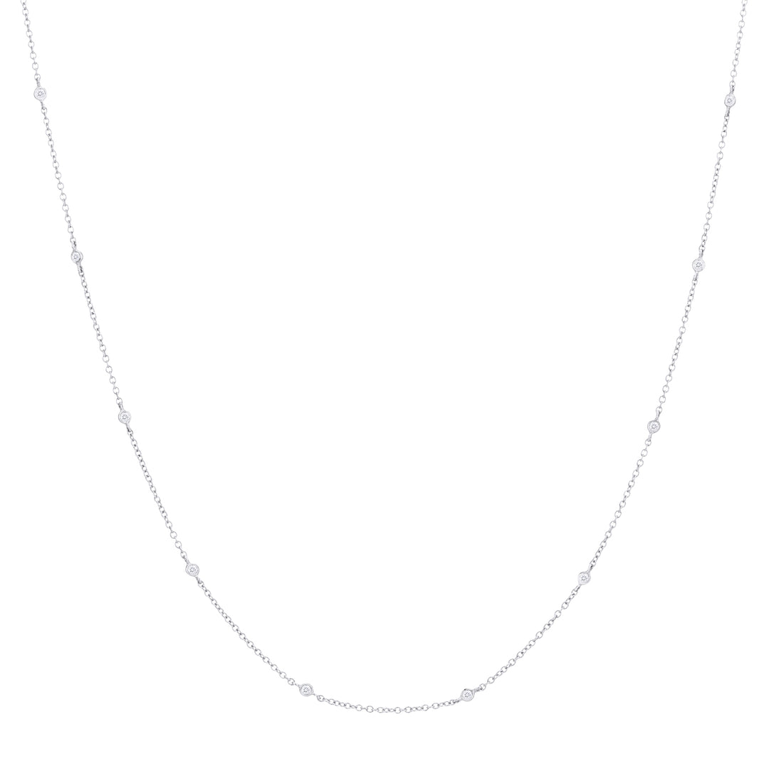 Golay girocollo tiffany 8 castoni da 2 mm 42 cm GTIF8DI1-20014110011
