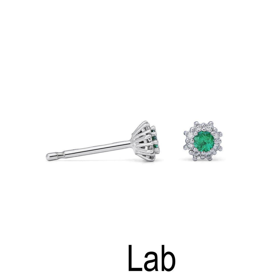 Mikiko vagy 18k smaragd ct.0,14 átm. 0,08 ct 1-es méretű MO5066O4SML014