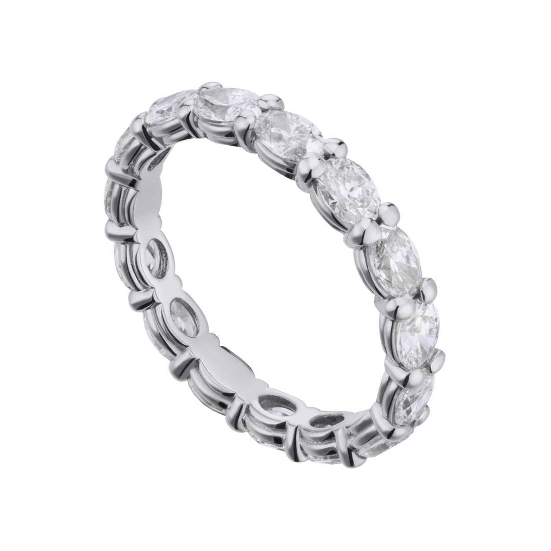 Golay eternitate cu pietre ovale de diamante cu o greutate de 0,20 ct AET004DI20-22206110014