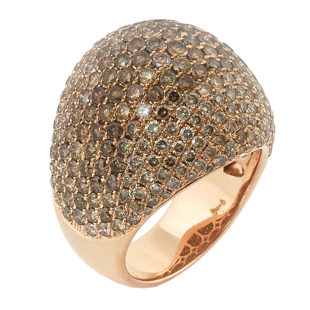 Golay roségouden pave bandring met diamanten ARTRJ3771R-12087110040