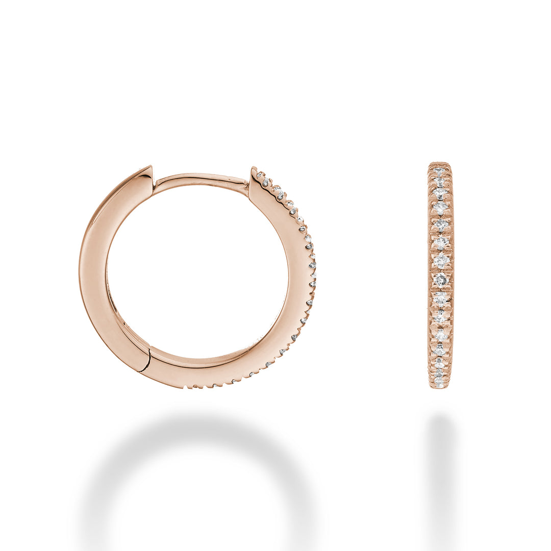 Nihama or 18k ct.0,16 mis.4 oro rosè diam. est. 15mm NO5077O3BR016-4