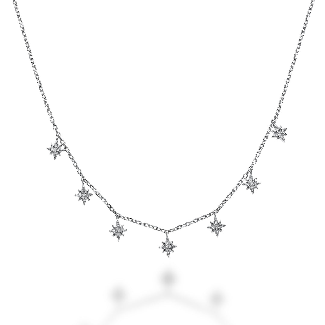 Nihama cl ag925 πετράδι λευκό swarovski ND7564A4WHITE0