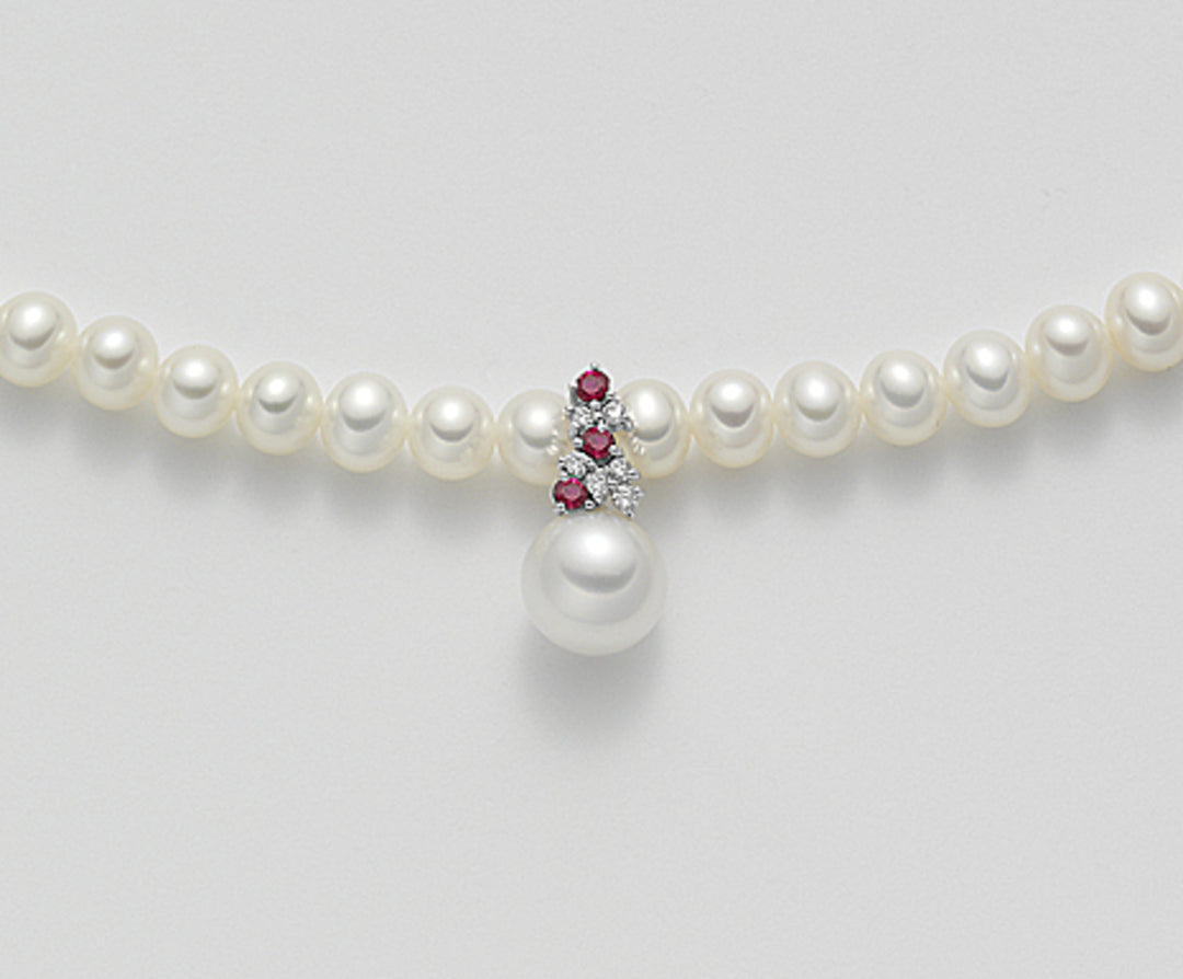 Mikiko cl 18k fw 5/5,5 ct.0,08 rubinów 0,14 ct MC1264O4FBBI050
